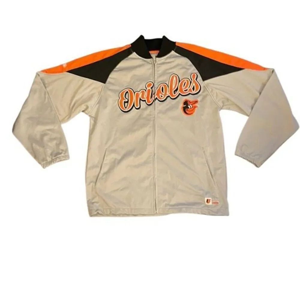 Stitches “ Orioles” Full Zip Track Jacket